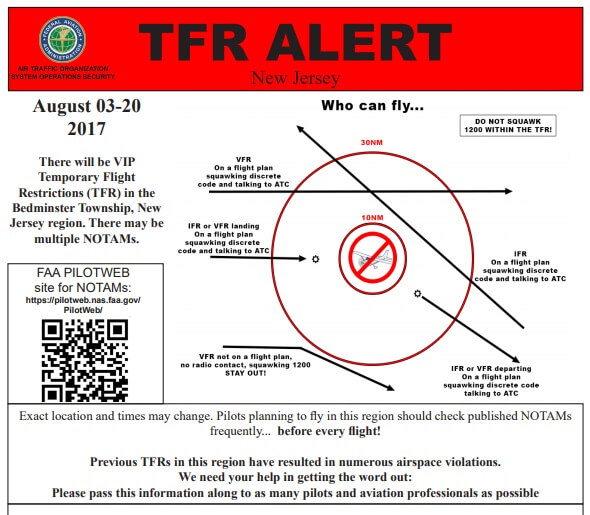 Cruel Summer, Eighteen Days Of Flight Restrictions For New Jersey ...