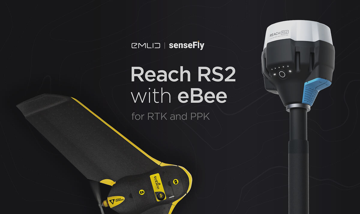 Reach RS2 as a Base Station for RTK and PPK with senseFly’s eBee Drone ...