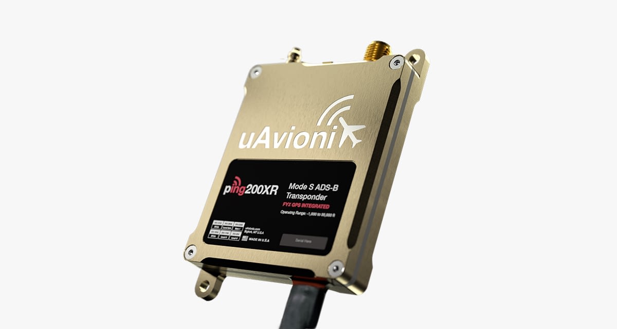 UAvionix Adds Ping200XR With Integrated GPS To Transponder Line-Up ...