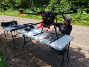 Photo-2-Team-setting-up-the-UAV-LiDAR-sy