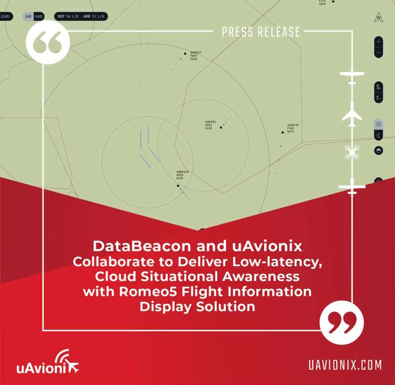 DataBeacon and uAvionix Collaborate to Deliver Low-latency, Cloud ...