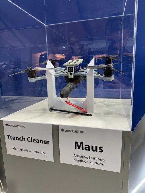 Donaustahl Receives Green Light for MAUS Drone Production and Export to ...