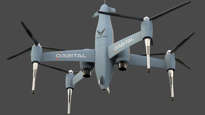 Orbital Composites Wins AFWERX TACFI Award to Build Multi-Mission Starfighter Drone Fleets