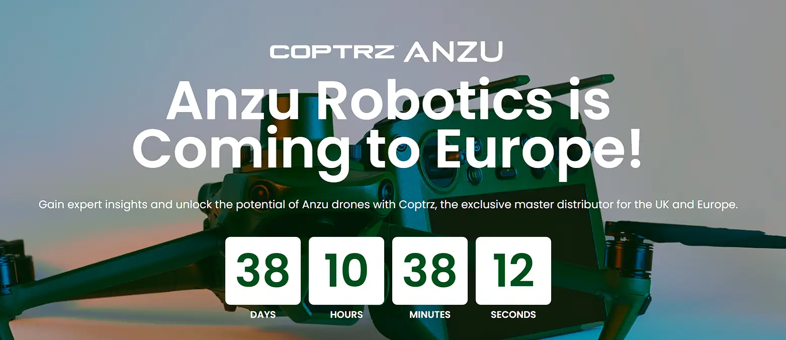 Coptrz bring Anzu drones to the UK